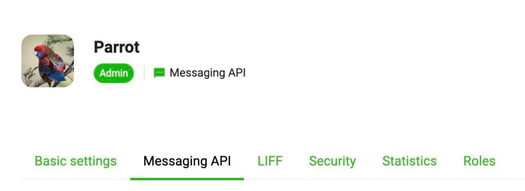 LINE Messaging API